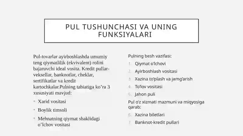 Pul-kreditsiyosati 3