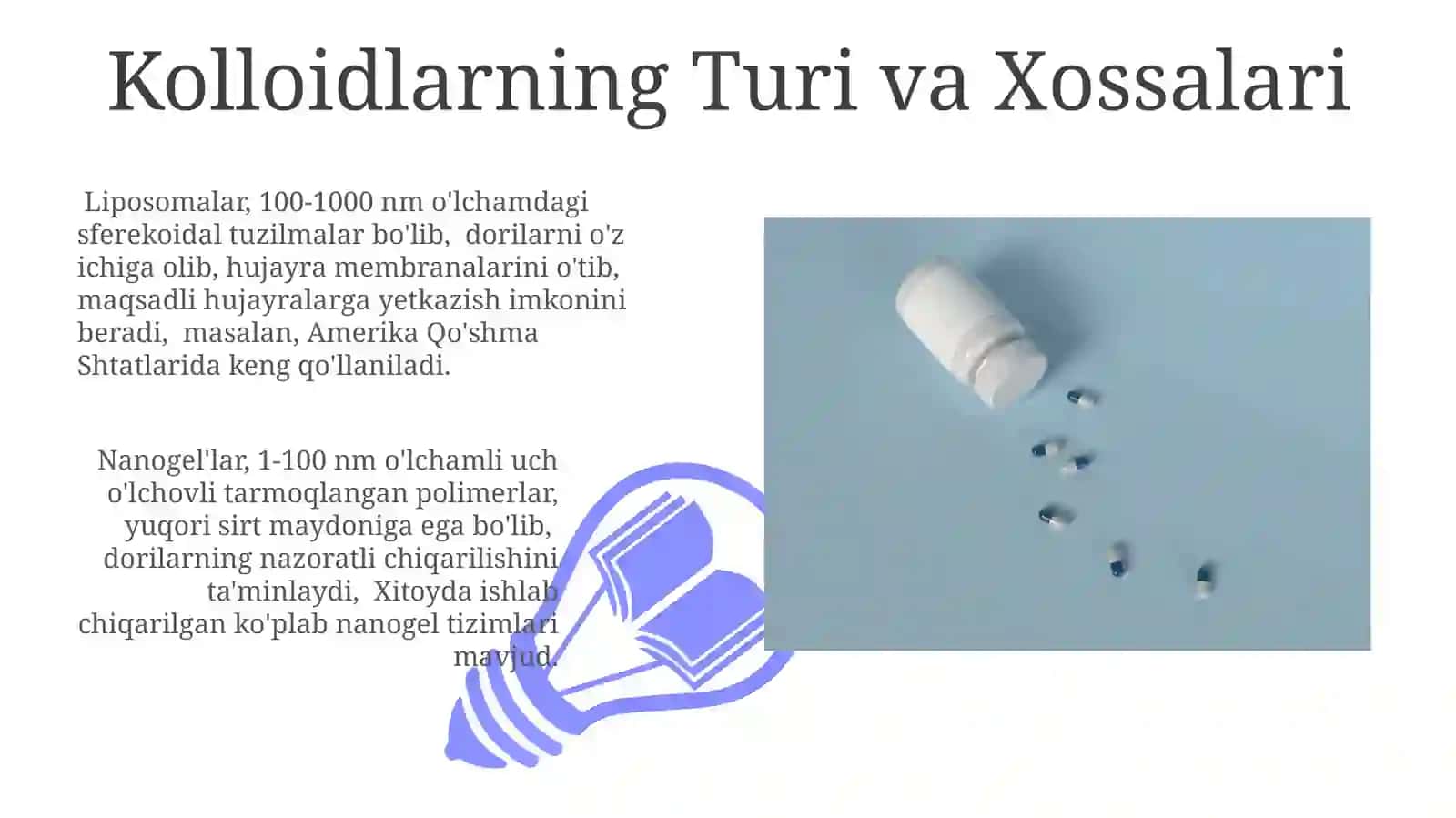 Kolloidli dori yetkazib berish tizimlari 3