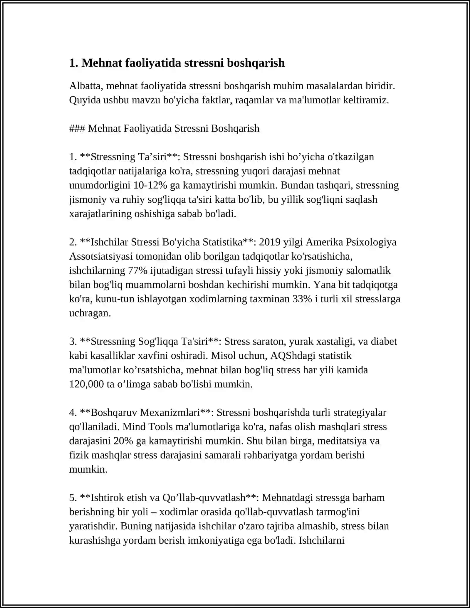 MEHNAT FAOLIYATIDA STRESSNI BOSHQARISH 3