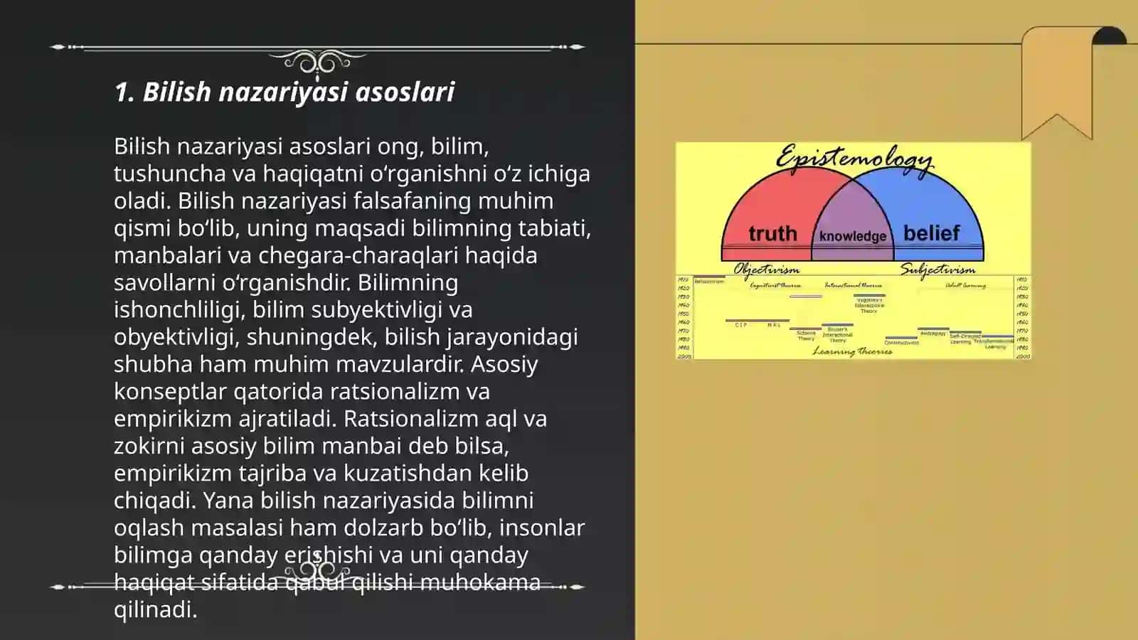 Bilish Falsafasi 3