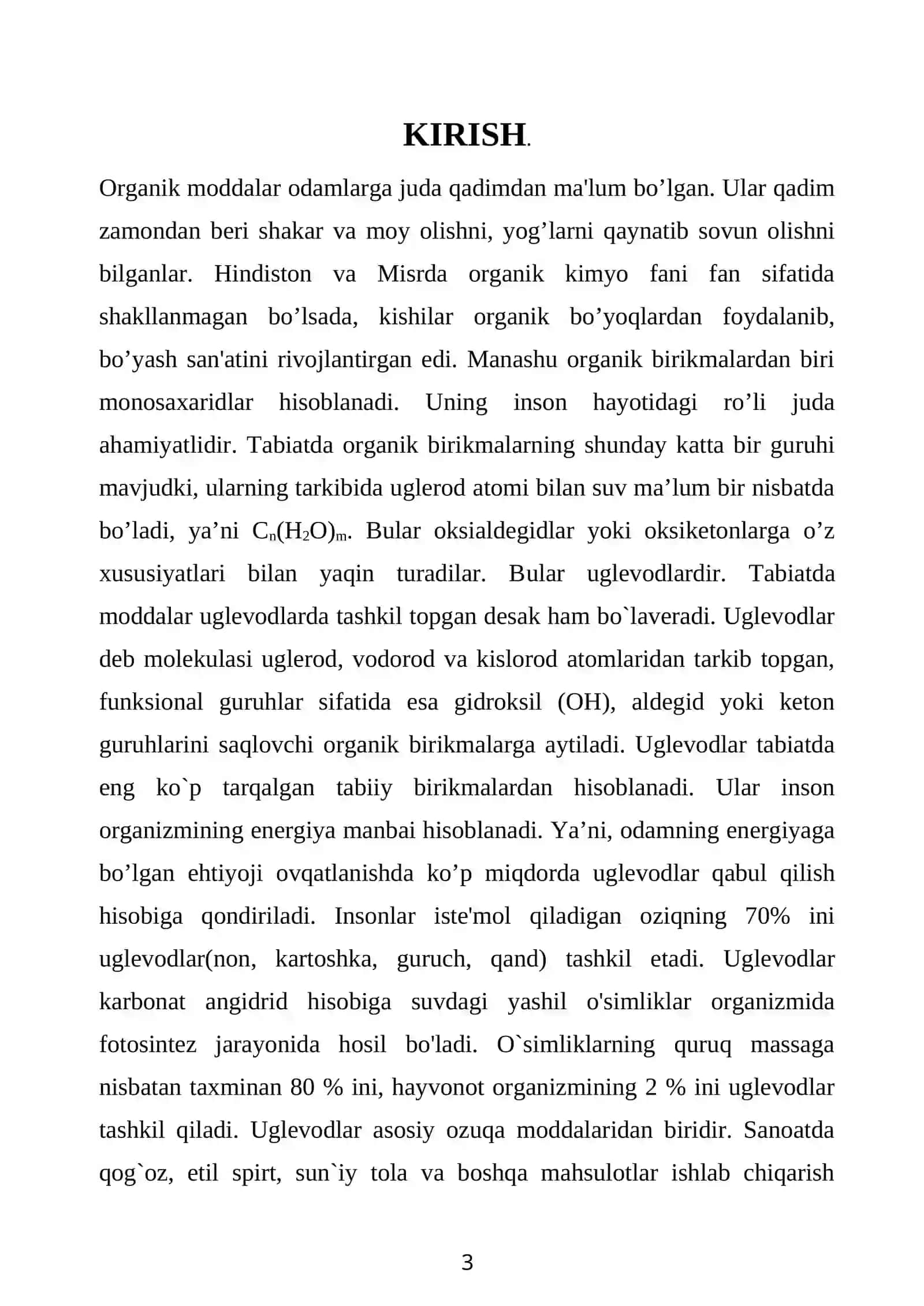MONOSAXARIDLAR STEREIZOMERIYASI VA KONFORMATSIYASI 3
