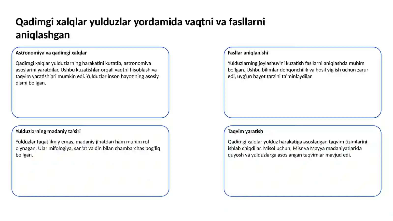 Astronomiyaning dastlabki rivojlanish bosqichlari 3