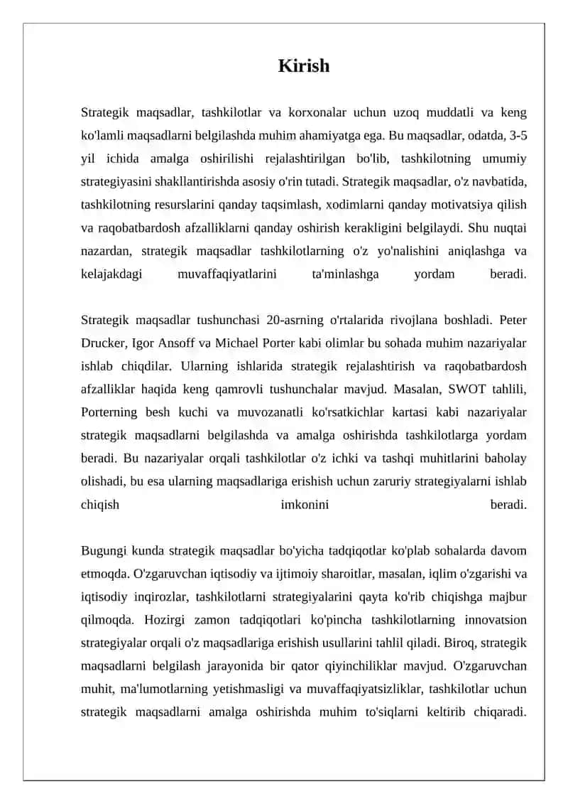 Strategik maqsadlar 3