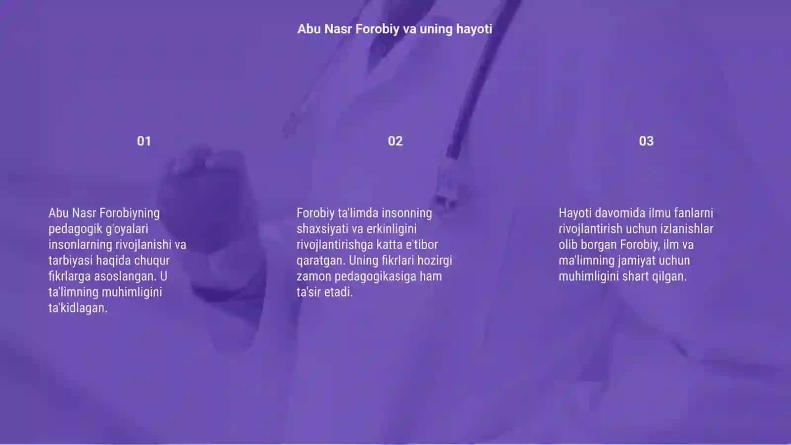 Abu Nasr Forobiyning pedogogik g'oyalari 3