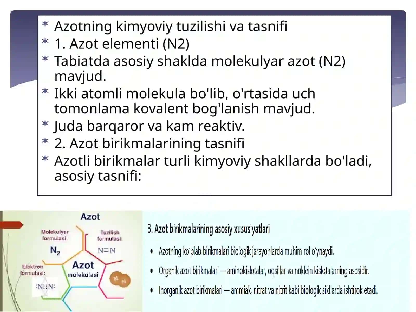 Azot almashinuvi ohirgi mahsulotlari 3