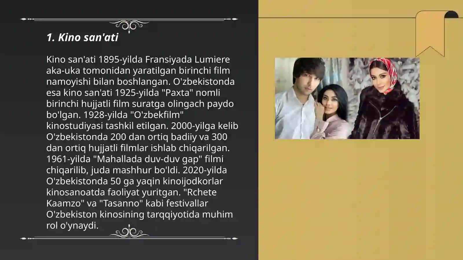 Kino.Kinomatagrafiya haqida.Farzandim kinosi 3