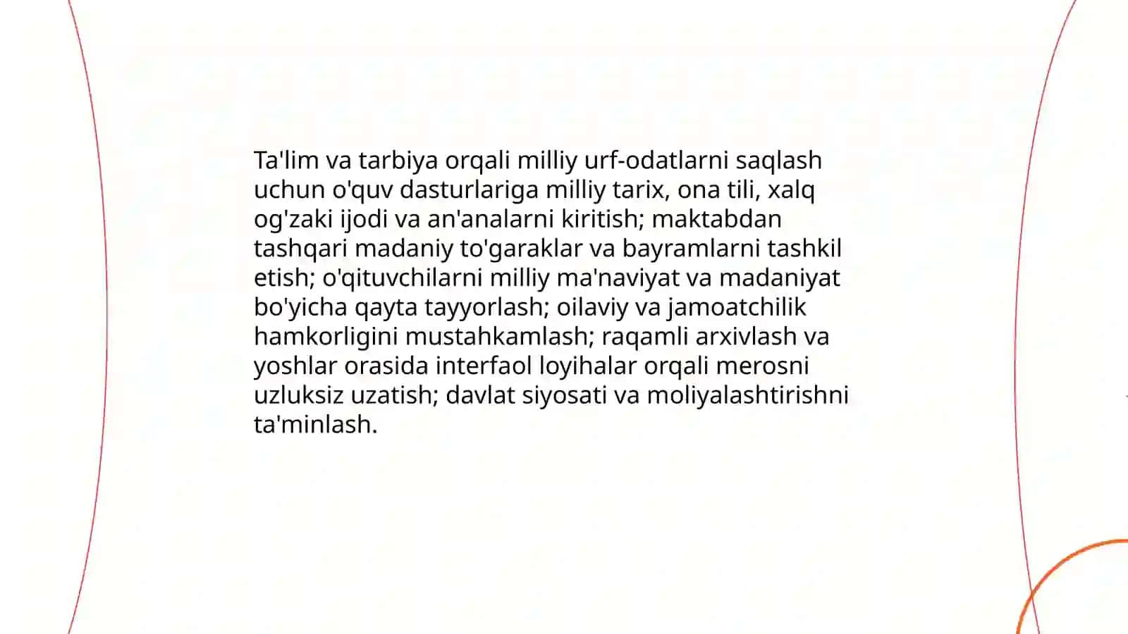 Globolization sharoitida milliy urf-odatlar, qadriyatlar va an'analarni saqlash yo'nalishlari 3