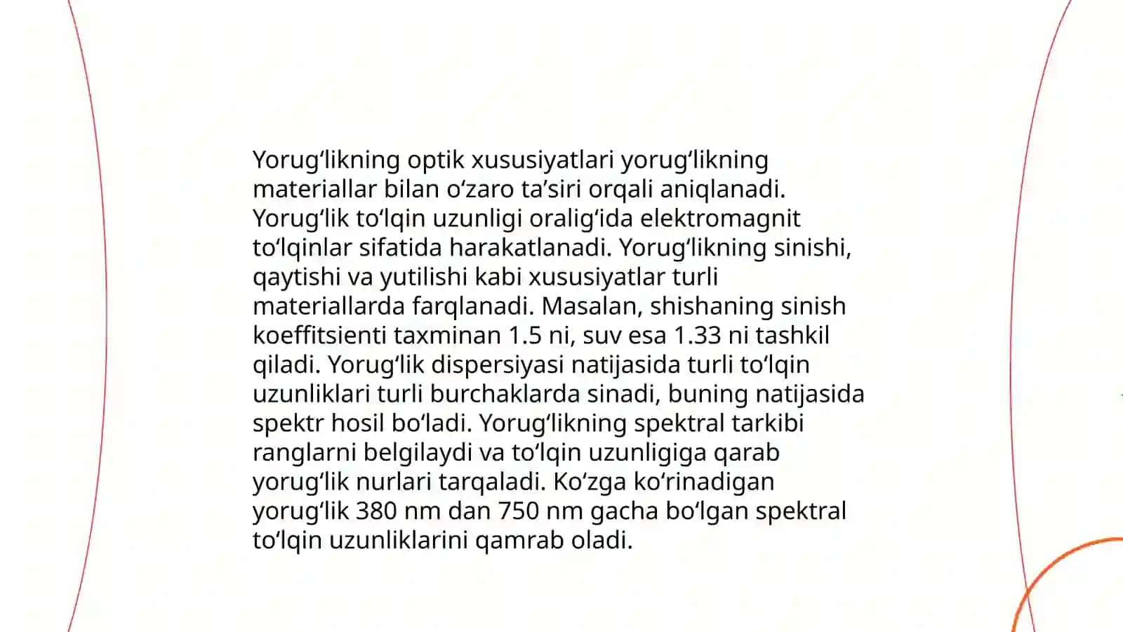Yorugʻlik nurining tanlanib yutilish hodisasi 3