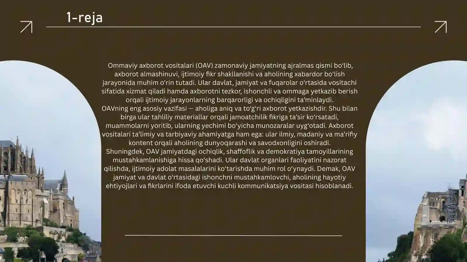 Ommaviy axborot vositalari o‘faoliyati, yutuqlari va muammolari 3
