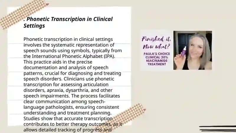 Clinical phonetics: the assessment and treatment of speech disorders 3