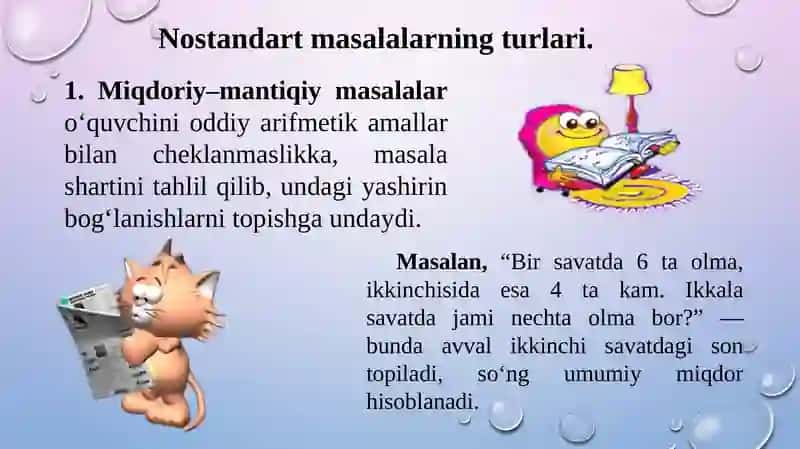 Nostandart masalalar 3