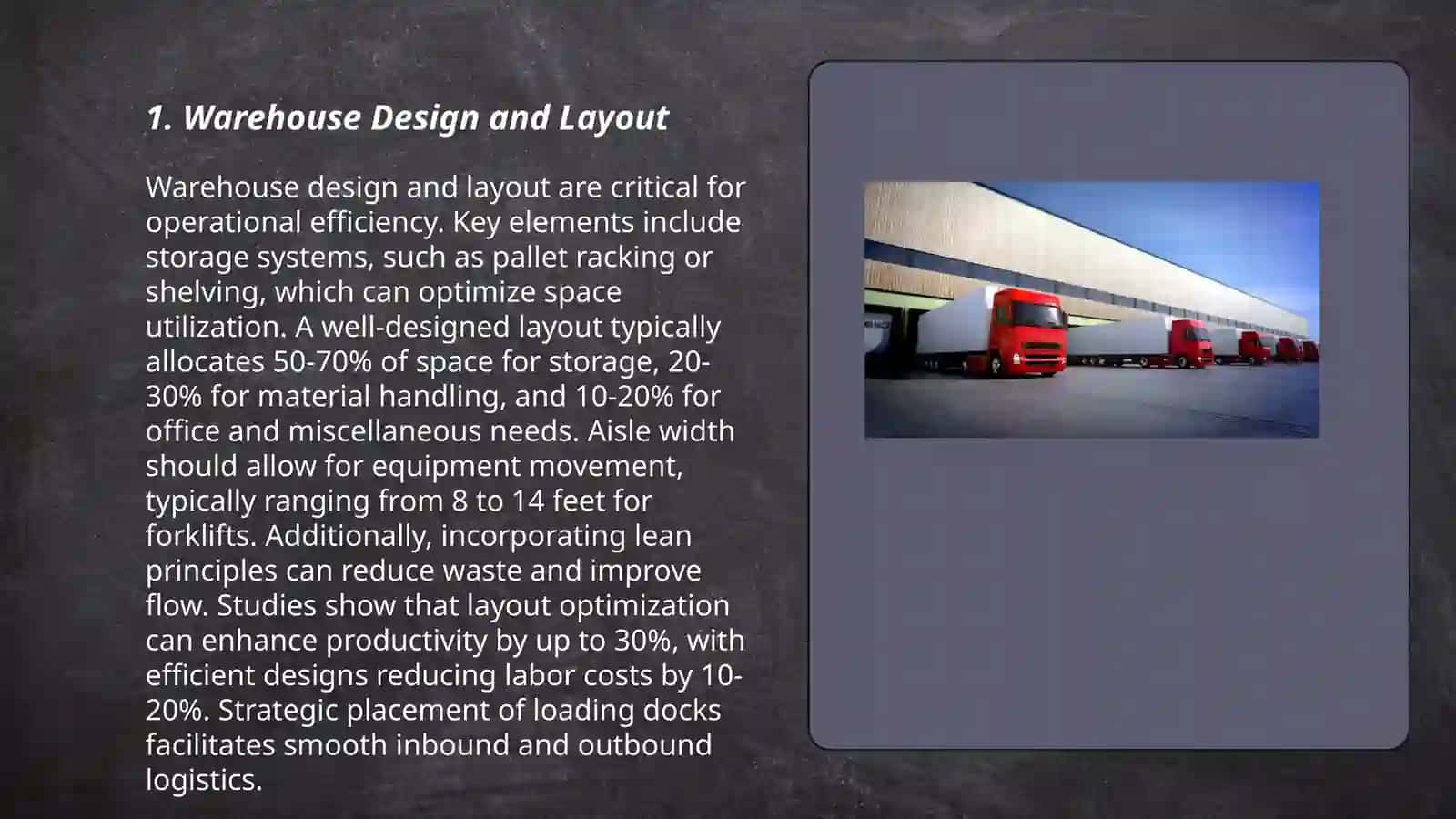 Warehousing and storage in logistcs 3