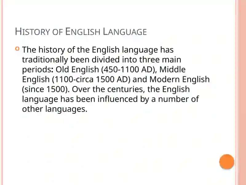 History of English Language 3