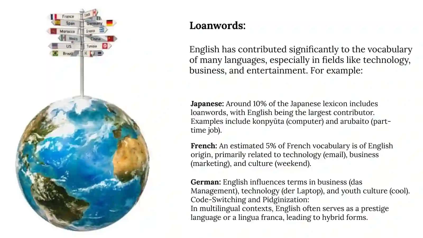 The Global Expansion of the English Language 3