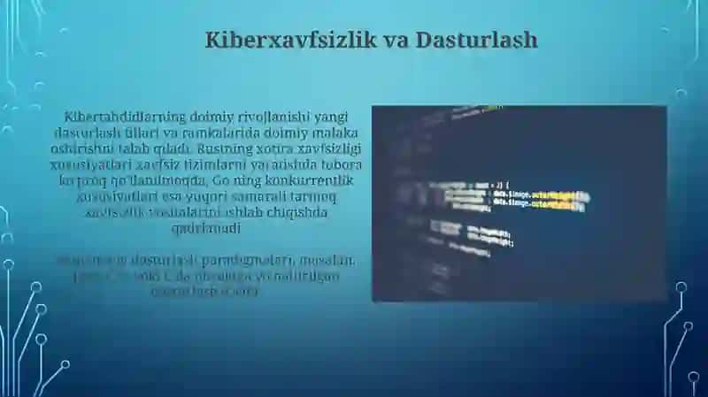Kiberxavfsizlik va Dasturlash 3