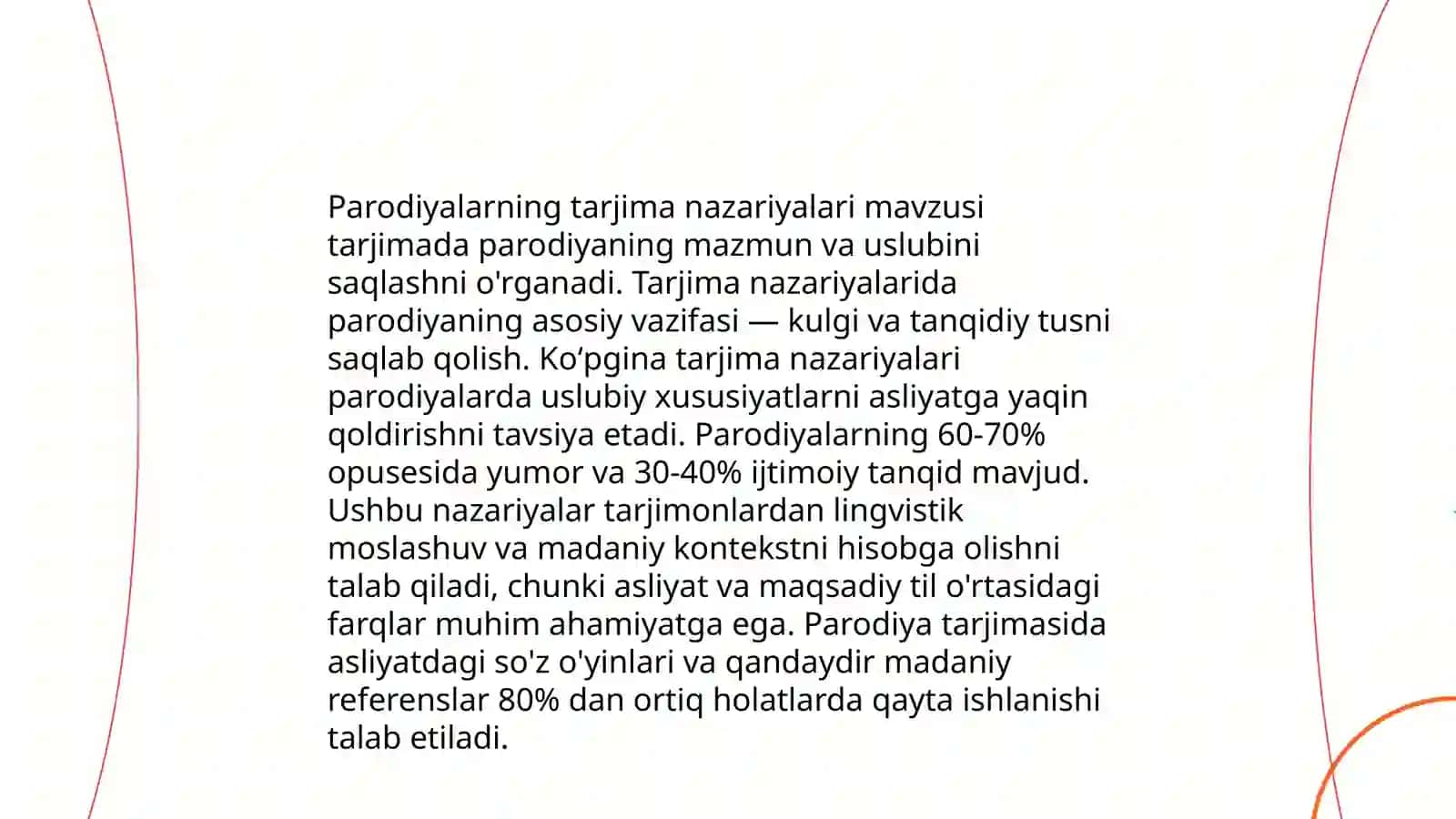 Translation of parodies 3