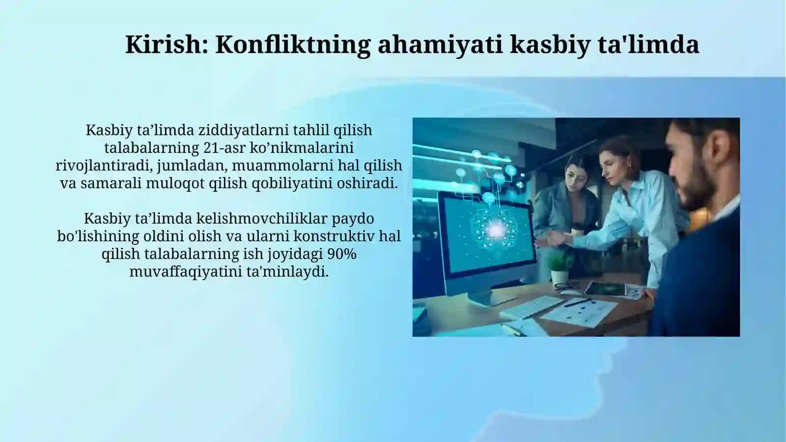 Kasbiy ta’lim jarayonida konflikt tushunchasi 3