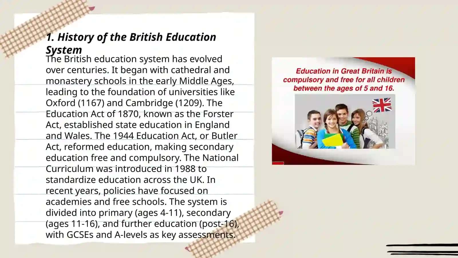 Education System In Great Britain 3
