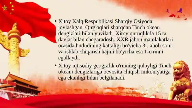 Xitoy Xalq Respublikasi 3