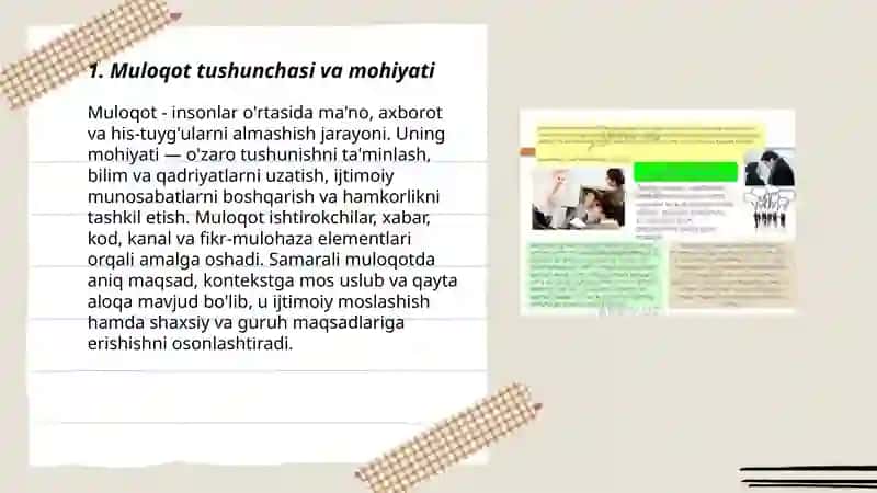 Muloqot haqida tushuncha 3