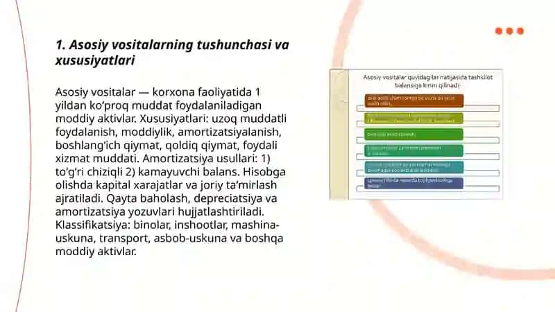 Asosiy vositalar hisobi 3