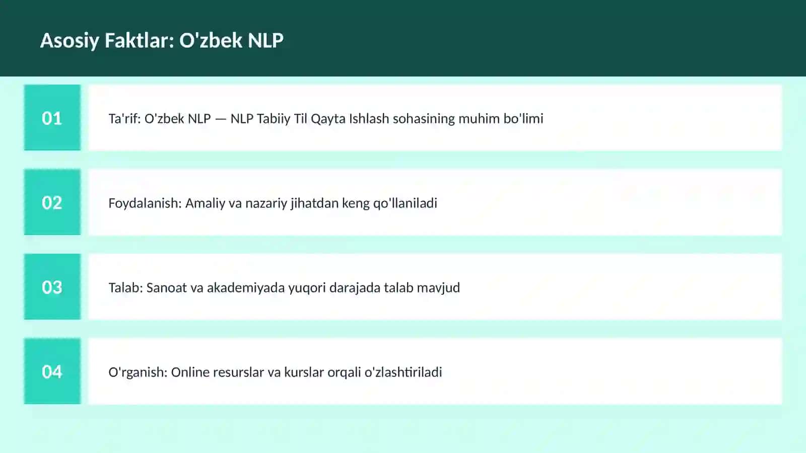 AI | NLP TABIIY TIL QAYTA ISHLASH 3