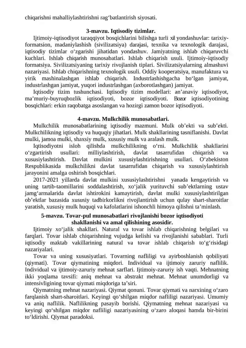 Iqtisodiyot nazariyasi 3