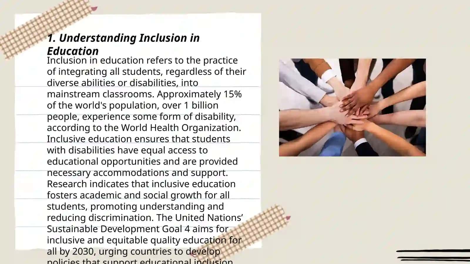 Inclusion in Education: Challenges and Solutions 3