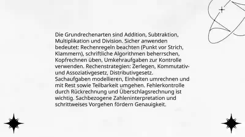 Mathematisch richtig rechnen 3