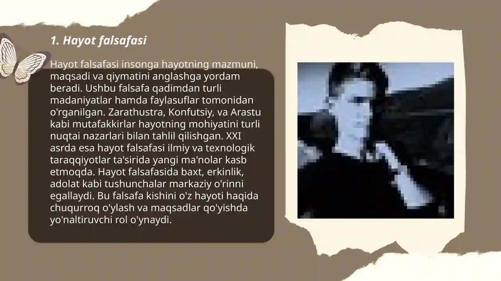 Hayot falsafasi 3