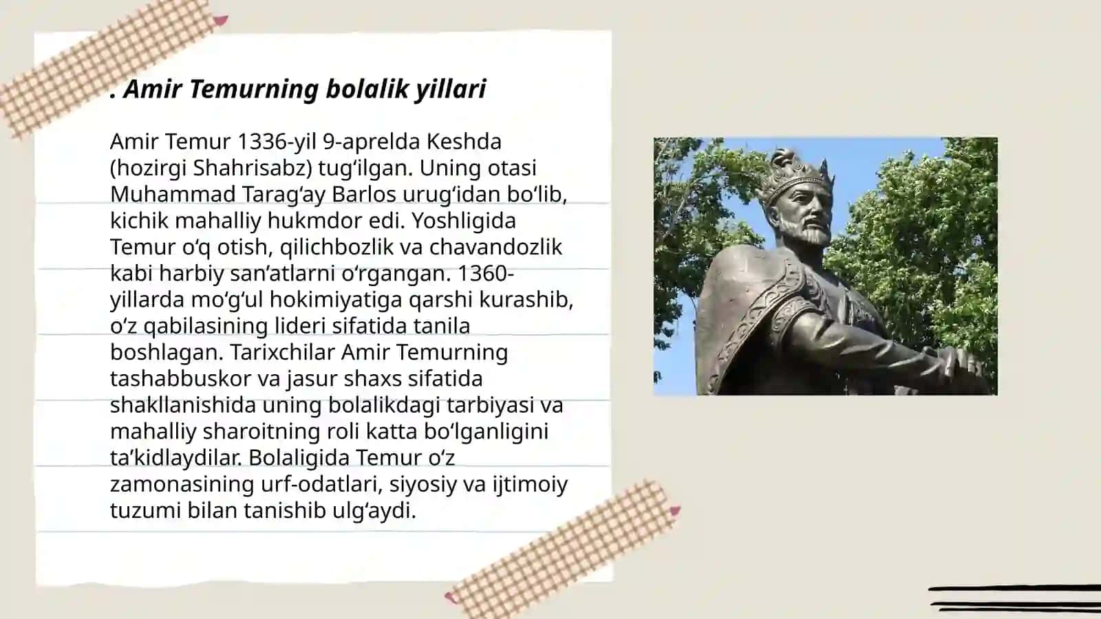 Amir Temur buyuk davlat arbobi 3