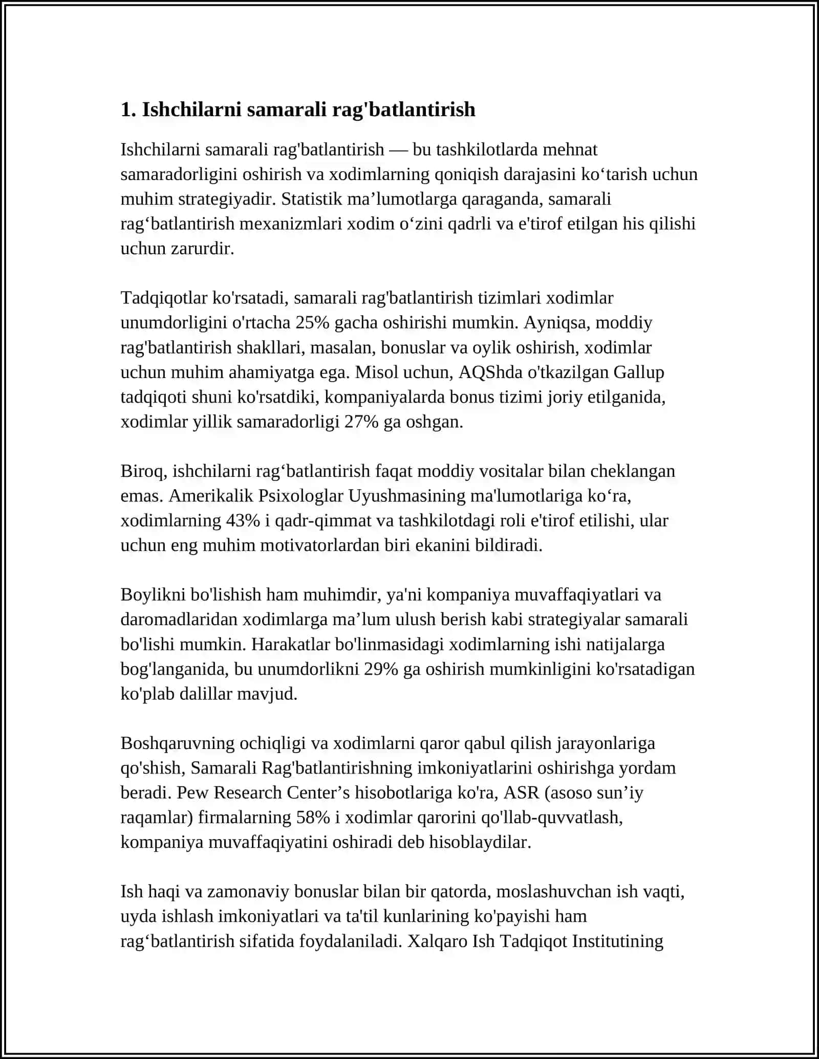 ISHCHILARNI BOSHQARISH PRINSIPLARI 3