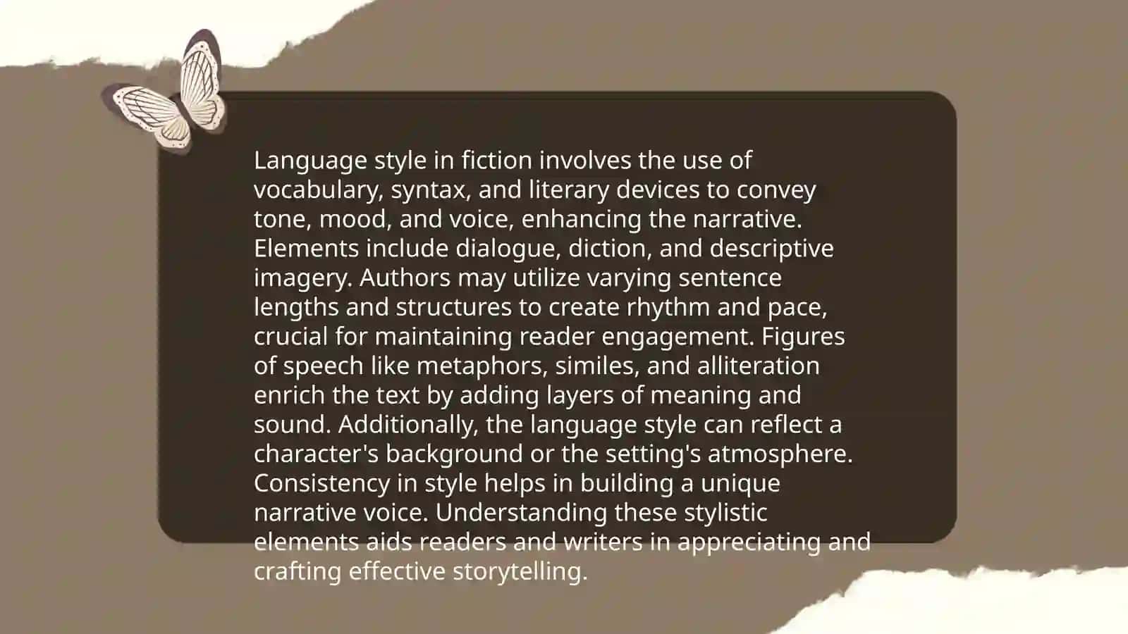 Characteristics of different genres 3