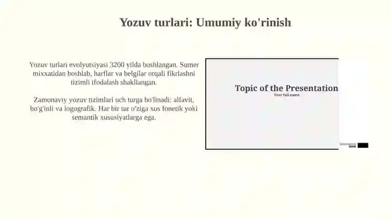 Yozuv. Grafika 3