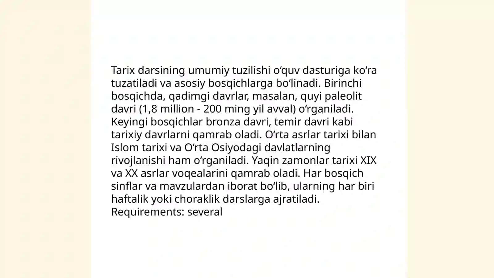 Tarix o'qitishning tashkiliy shakllari dars uning turlari va tuzilishi 3