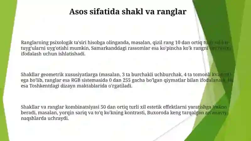 Ranglarning psixologik ta'siri 3