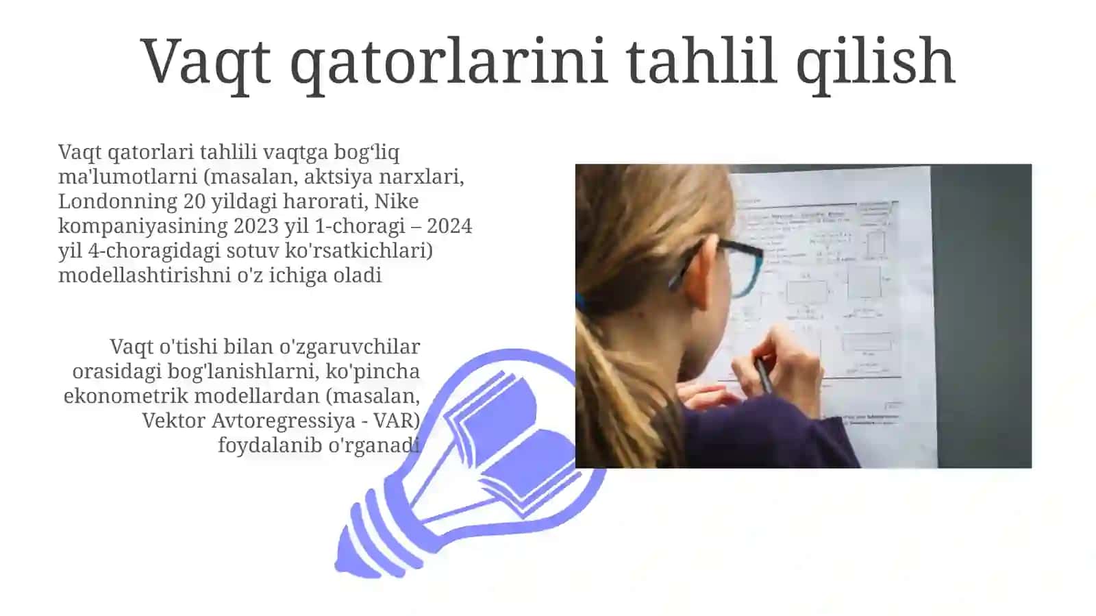 Statistik Dinamik Tahlilga Kirish 3