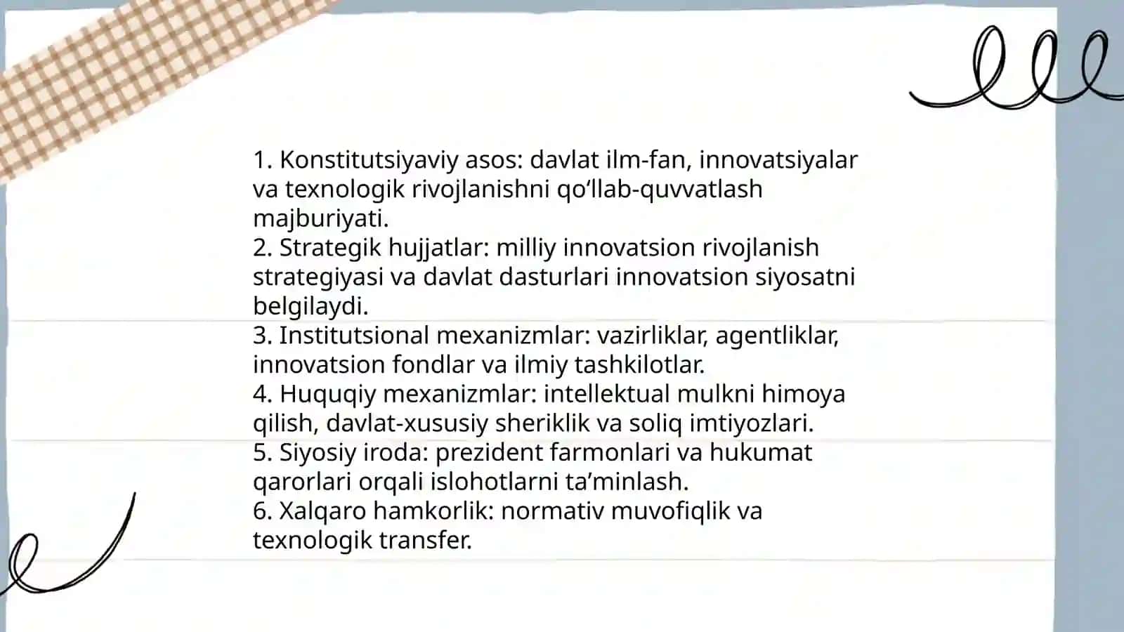 Oʻzbekiston milliy innovatsion tizimi 3