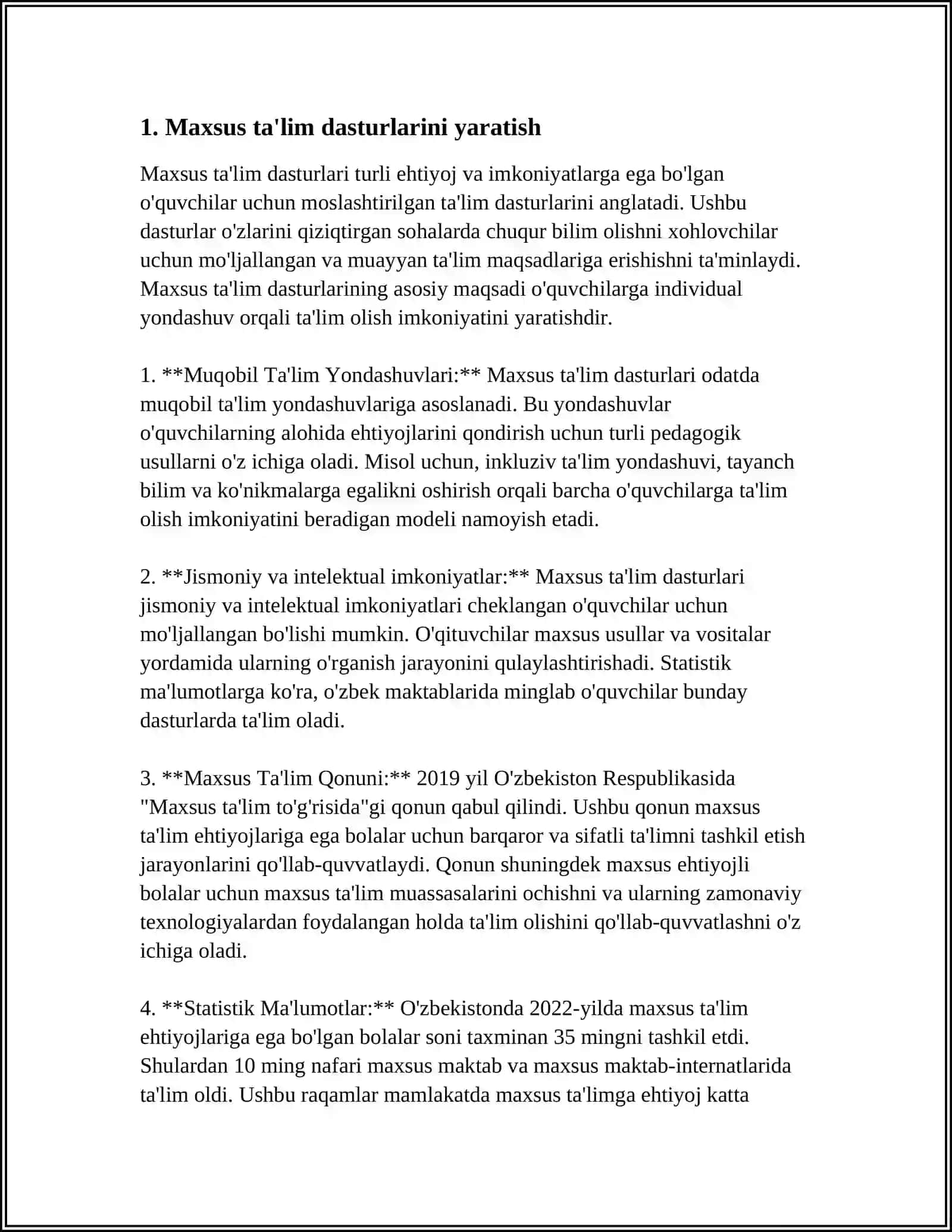 MAXSUS TA'LIM DASTURLARI 3