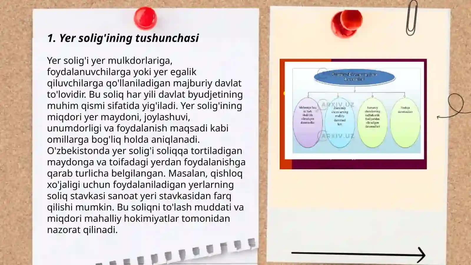 Yer solig'ining tushunchasi 3