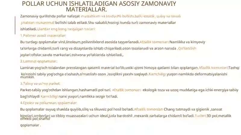 Zamonaviy materiallar 3