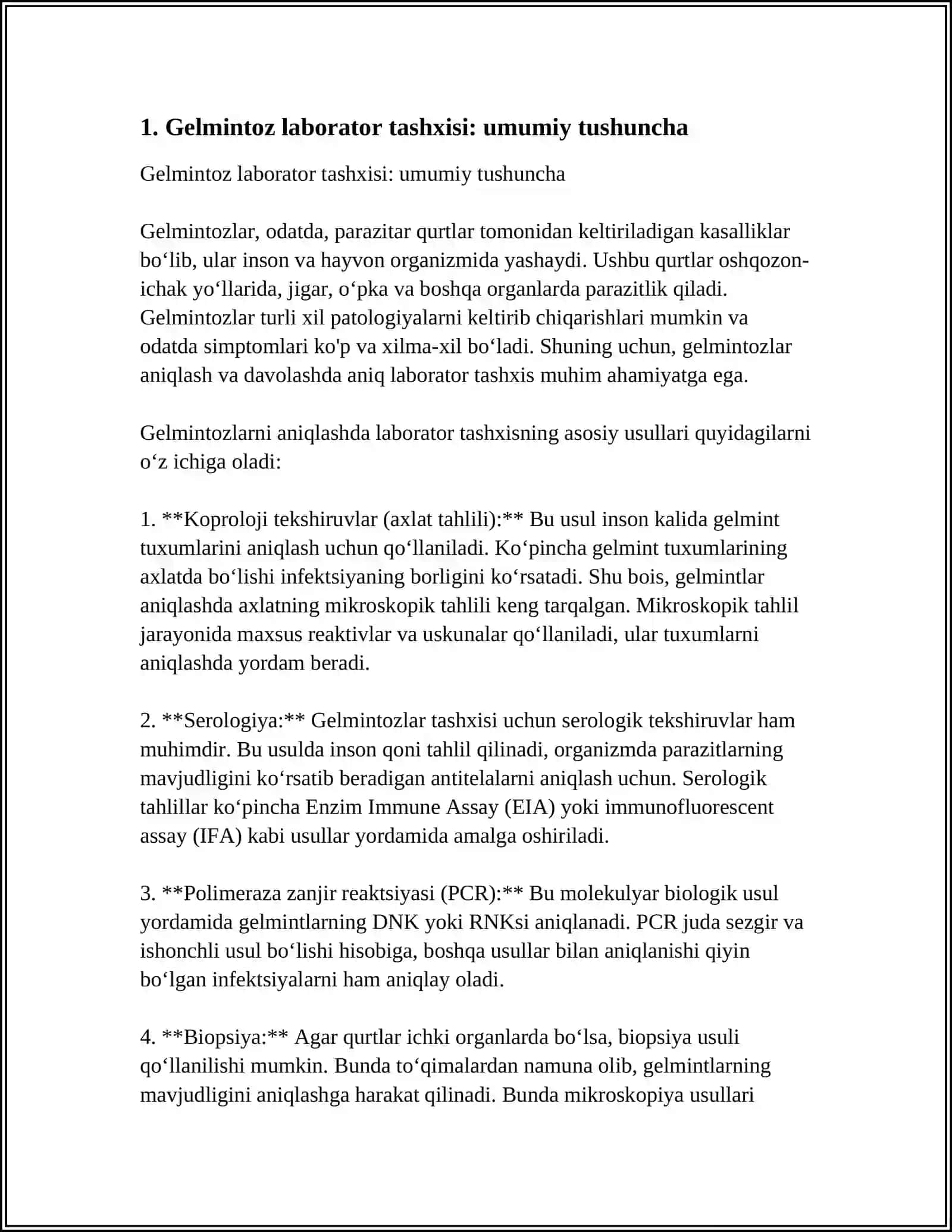 GELMINTOZ LABARATOR TASHXISI 3