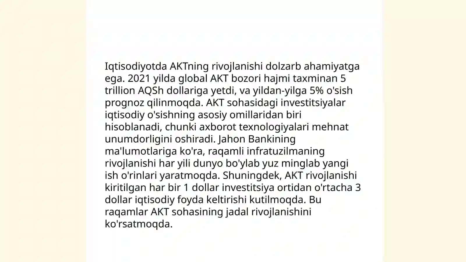 Iqtisodiyotda axborot kommunikatsion texnologiyalari va tizimlari 3