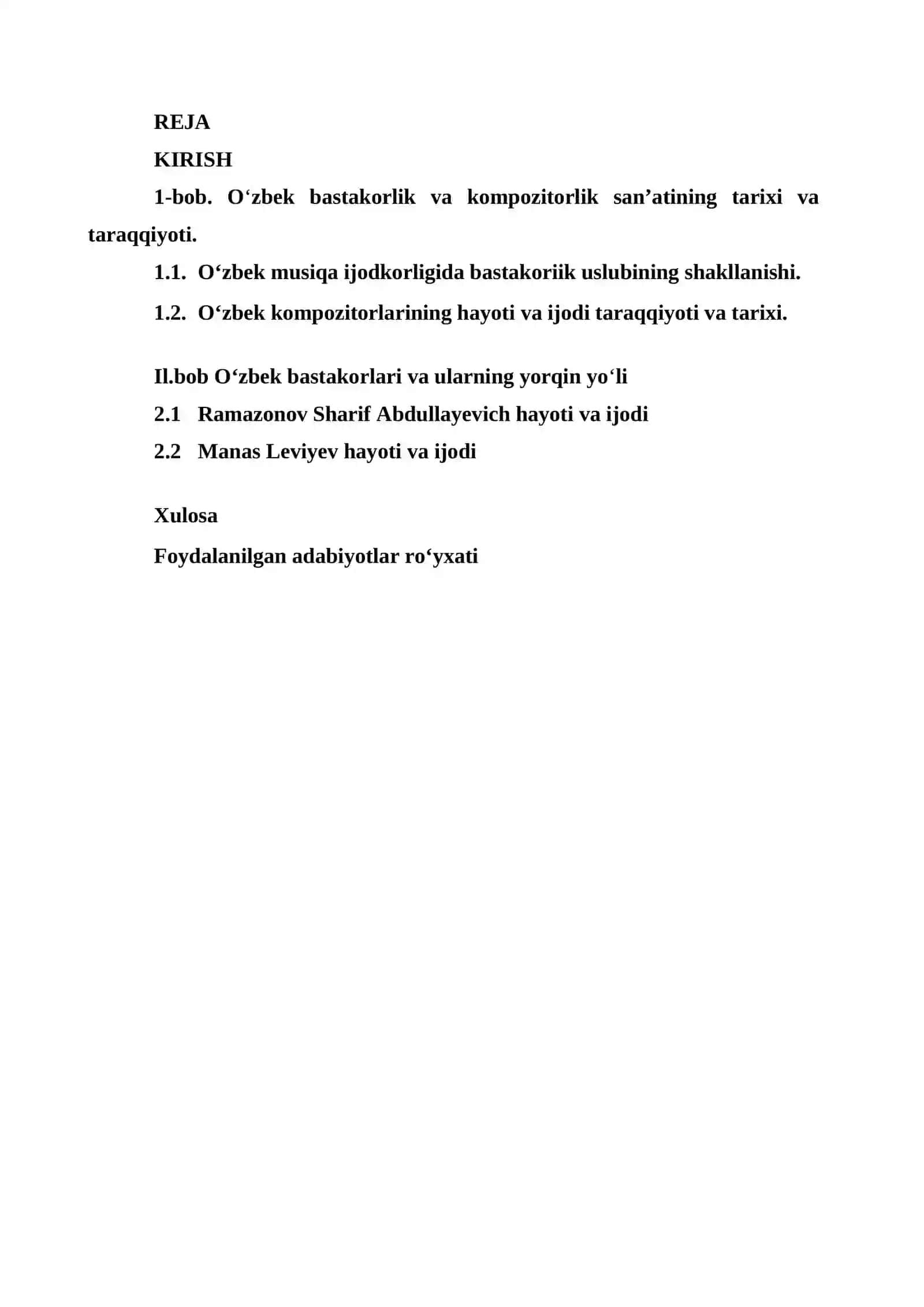 O'zbek bastakorlari va ularning yorqin yo'li 3