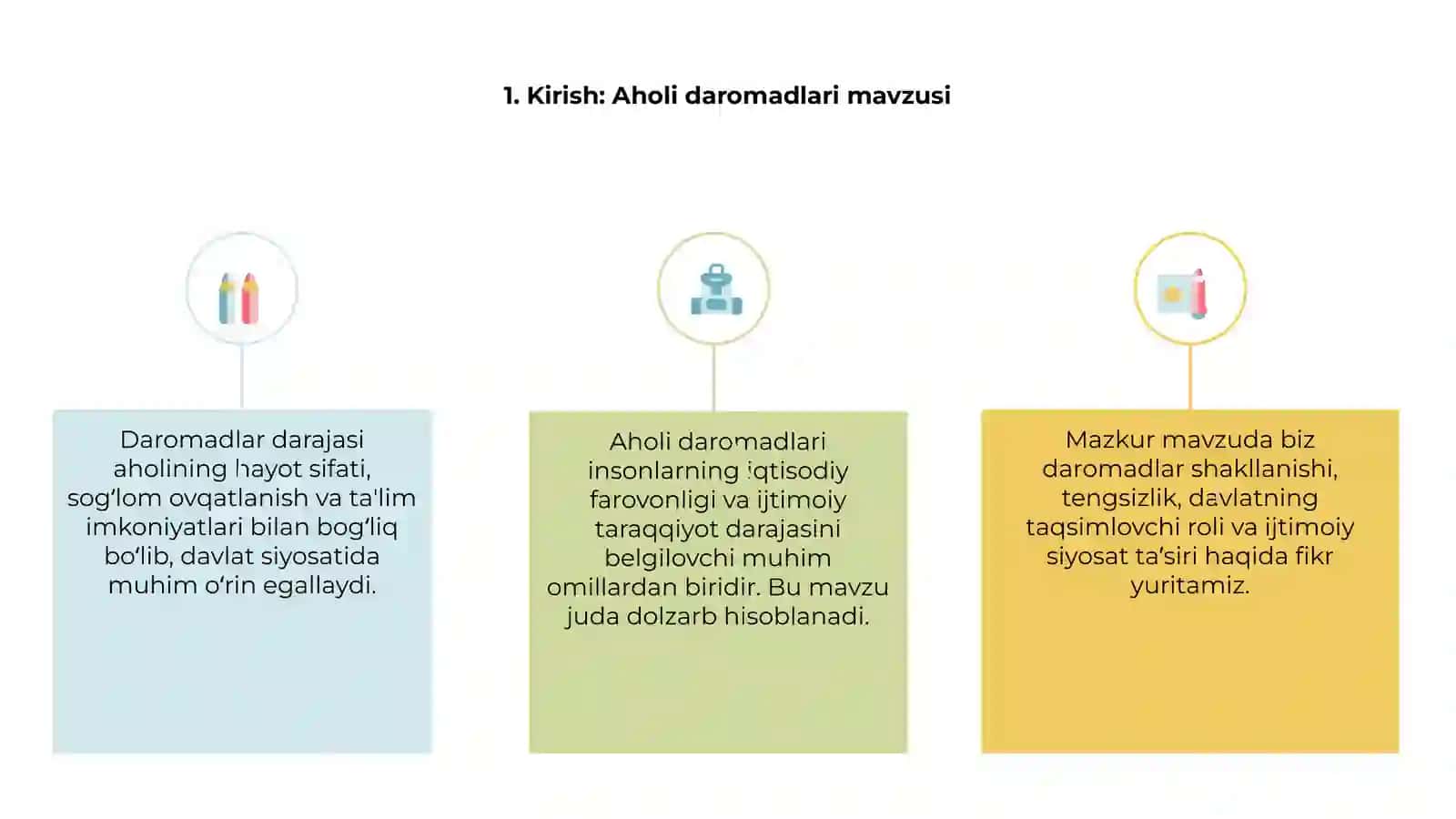 Aholi daromadlari va davlatning ijtimoiy siyosati 3