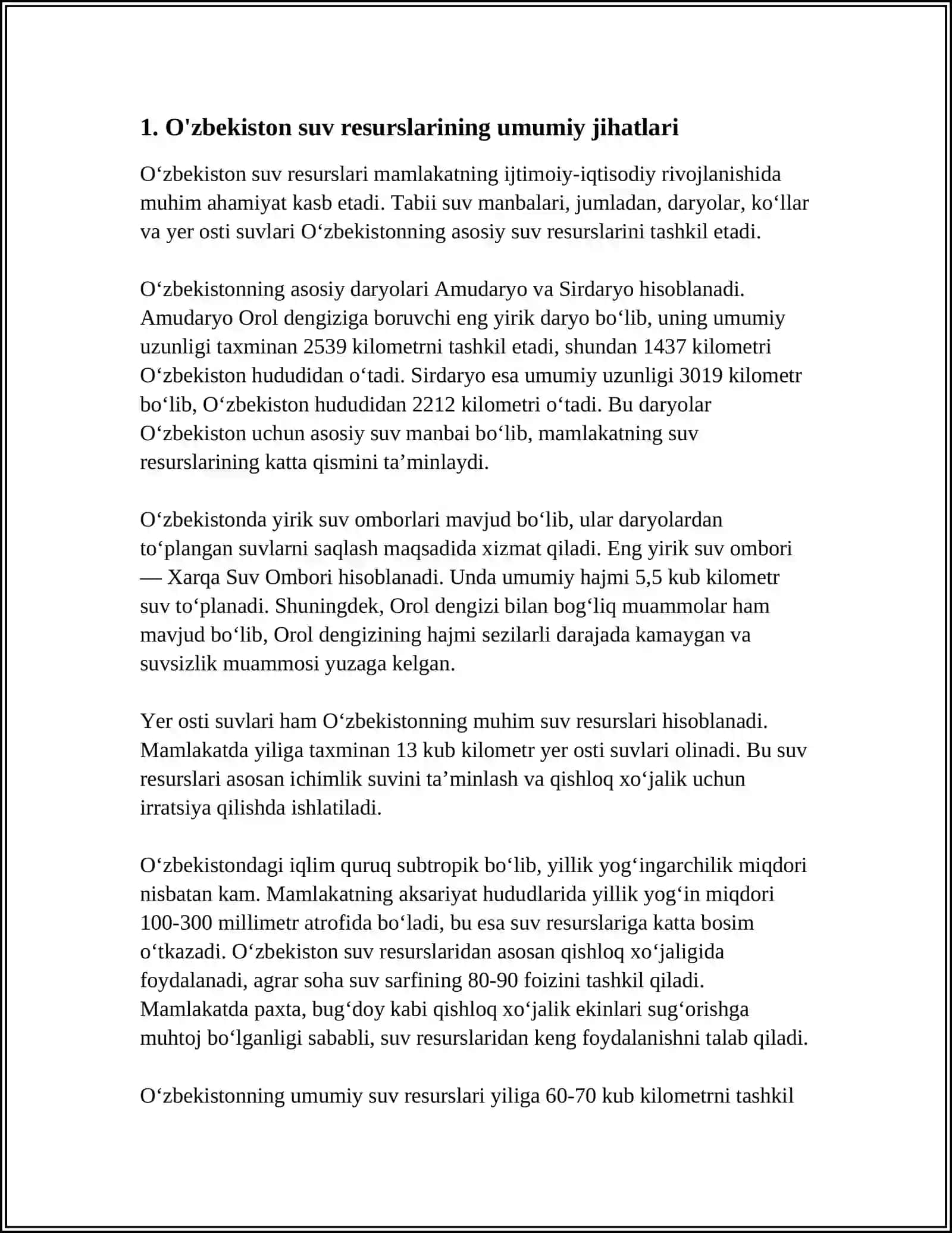 O‘zbekiston RESPUBLIKASI 3