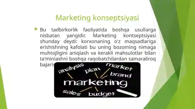 Marketing Konseptsiyasi 3