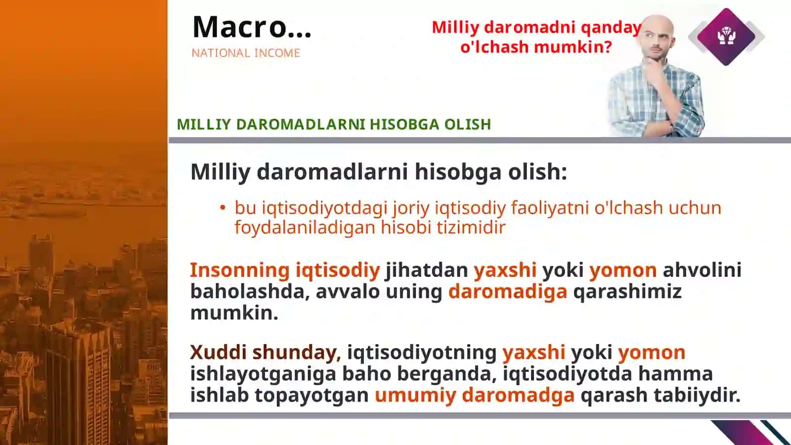Milliy iqtisodiyot tarkibiva uni o'lchash 3