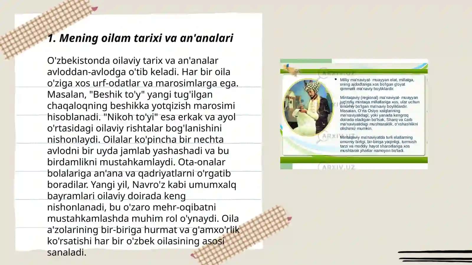 Mening oilam-mening faxrim 3