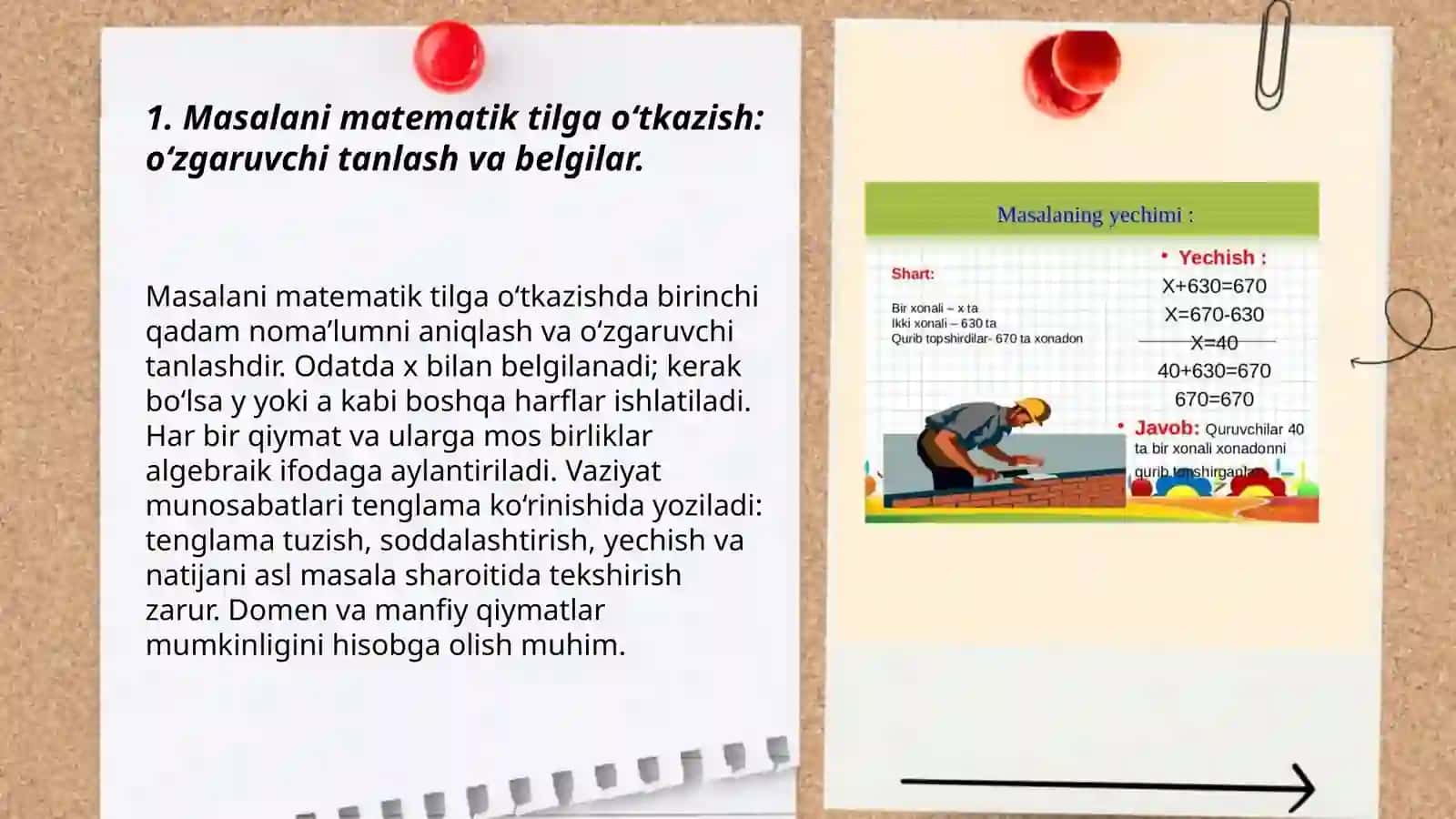 Murakkab masalalar yechish usullari 3